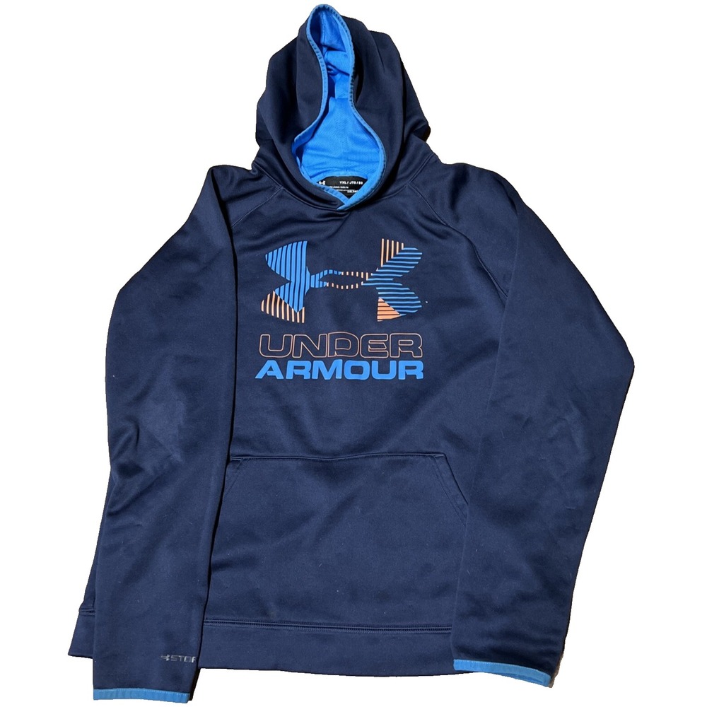 Boys Under Armour & Adidas ColdGear Sweatshirts Lot Youth XL 2-Pack Hoodies - Picture 6 of 11